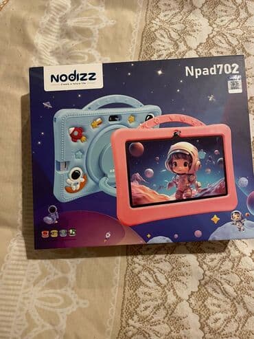 uşaqlar üçün planşetlər: Uşaqlar üçün nəzərdə tutulmuş NodiZZ Npad702 planşet. Ağ rəngli — 3