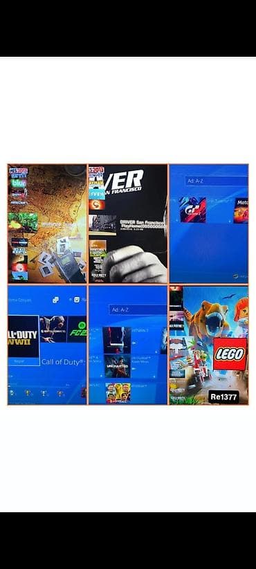 ps3 ps4: PlayStation 3 Slim 1 TB 320 manata verərəm üstündə 4 dənə pultnan — 1