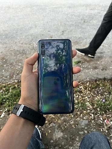 Samsung Galaxy A50, 64 GB, rəng - Mavi, Face ID