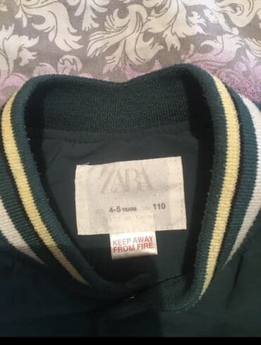 Пальто: ZARA uşaq bomber/jaket – kollec üslubu - Brend: ZARA Kids - Yaş/ölçü at lalafo.az — 2 Пальто: ZARA uşaq bomber/jaket – kollec üslubu - Brend: ZARA Kids - Yaş/ölçü — 2