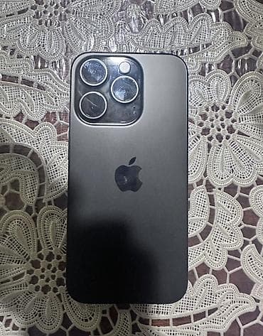 2.el telefon iphone: IPhone 15 Pro, 128 GB, Black Titanium — 2