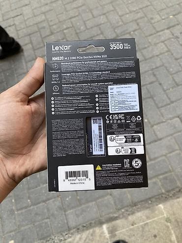 lexar: Daxili SSD disk 512 GB, M.2, Yeni — 2