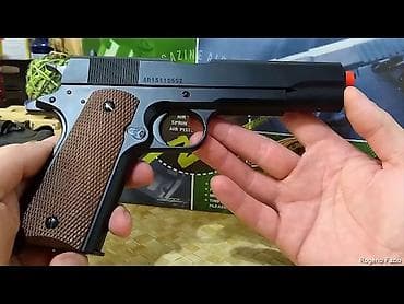oyuncaq kran: Məhsul: Yaylı hava tapançası (Air Spring Air Pistol), klassik 1911 — 1