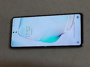infinix note: Samsung Note 10 Lite, rəng - Gümüşü, Sensor — 3