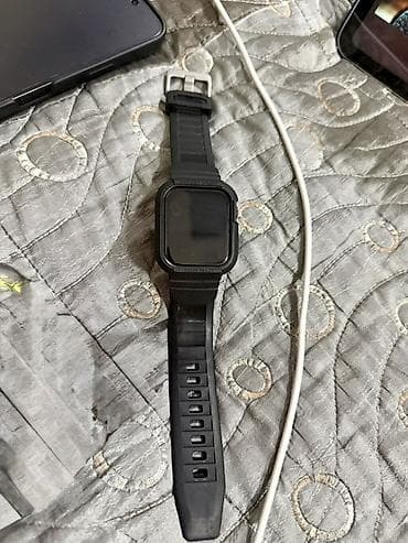 smart saat iphone: Smart saat, Apple, Sensor ekran, rəng - Qara — 1