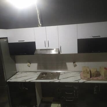 gence metbex mebeli: Sifarişlə mətbəx dəsti, Özü çəkən petlələr, Sadə laminat, Kredit yoxdur, Pulsuz çatdırılma — 1