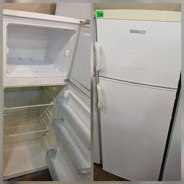 İşlənmiş 2 qapılı Beko Soyuducu Satılır, rəng - Ağ