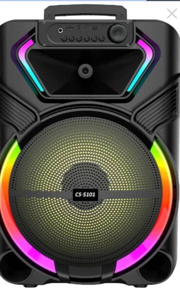 Mikrofonlar: Yeni Kolonka, Növ - Bluetooth, rəng - Qara — 5