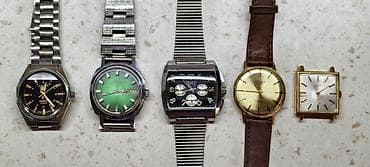 ikinci əl saatlar: İşlənmiş, Klassik Saat dəsti, rəng - Qara — 2