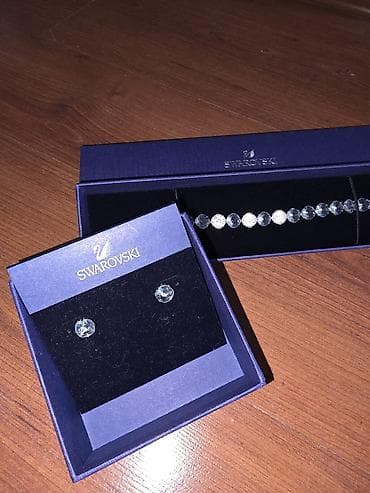 qolbaqlar qiz ucun: Dəstə daxildir: Bilərzik, Swarovski, Gümüş — 3