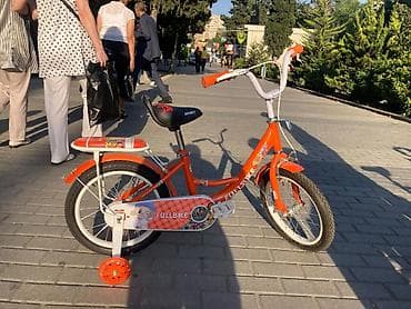 cube velo: Yeni İki təkərli Uşaq velosipedi 16", sürətlərin sayı: 1, Ödənişli çatdırılma — 10
