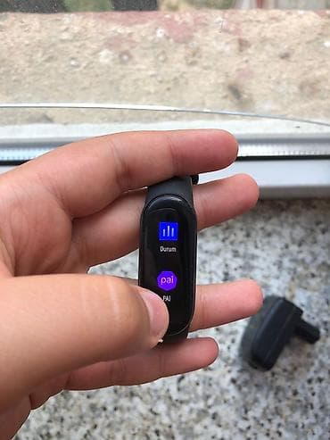 smart qolbaq: Yeni, Smart qolbaq, Xiaomi, Sensor ekran, rəng - Qara — 9
