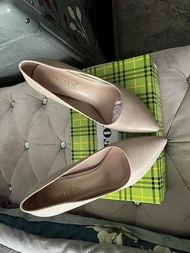 qadin ayaqqabı: Ölçü: 37, rəng - Bej, Yeni — 1