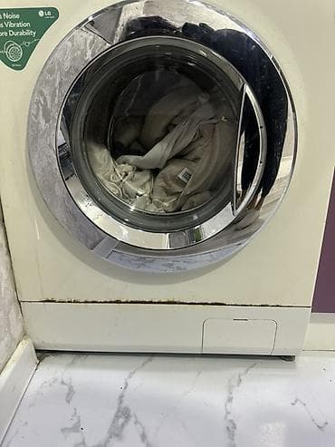 dəmir qap: LG önyükləməli paltaryuyan maşın - Model xətti: LG Inverter Direct — 2