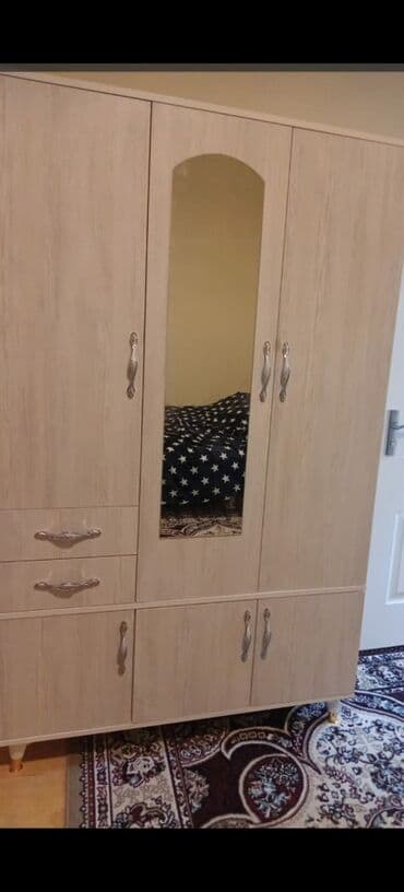 ışkaf: Açılan, 6 qapı Düz dolab, Qarderob, paltar dolabı — 2
