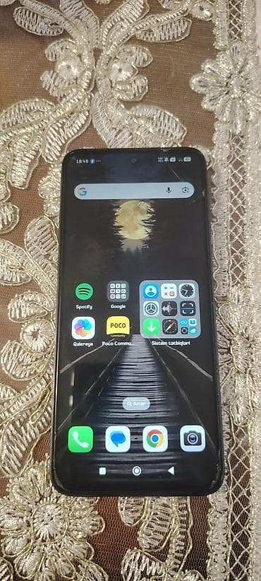 sony playstation 1 satilir: Poco M6, 128 GB, rəng - Qara, Barmaq izi — 3