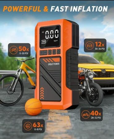 воздушный компрессор: Portativ hava nasosu – “Great Power” yüksək sürətli kompressor - 22 — 3