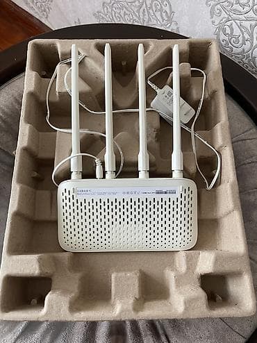 vifi modem: Xiaomi Mi Wi‑Fi router - 4 ədəd güclü xarici antena – daha stabil — 2