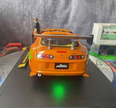 metbex tavan modelleri: Коллекционная модель Toyota Supra A80 Orange 1995 Jada Toys Art — 20
