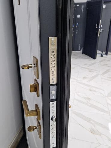 Quru inşaat materialları: Mənzil üçün Yeni Giriş qapısı 90x205 sm Glazok ilə, Zəmanətli, Ödənişli quraşdırma, Ödənişli çatdırılma — 3