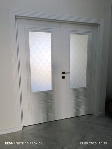 qapi ucun aksesuarlar: Yataq otağı üçün Yeni Otaq qapısı 90x205 sm Çərçivə ilə, Zəmanətli, Ödənişli quraşdırma, Pulsuz çatdırılma — 7