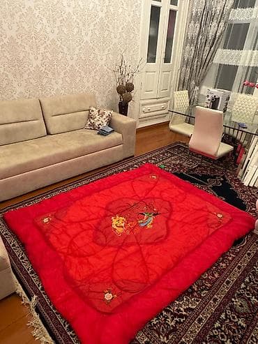 turk tekstil: Yeni Böyüklər üçün İki nəfərlik Qış üçün Lələk, tük Yorğan — 1