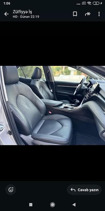 2107 teker: Toyota Camry: 2.5 l | 2021 il Sedan — 10
