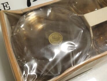 qab dəstləri: Fincanlar, rəng - Qəhvəyi, Şüşə, 6 ədədli dəst — 3