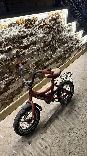 aurus bicycle: Uşaq velosipedi – kiçik ölçülü, təxminən 12 düymlük təkərlər. - Rəng — 2