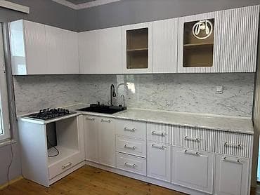 Otaq bitkiləri: Sifarişlə mətbəx dəsti, Özü çəkən petlələr, Sadə laminat, Kredit yoxdur, Pulsuz çatdırılma — 4