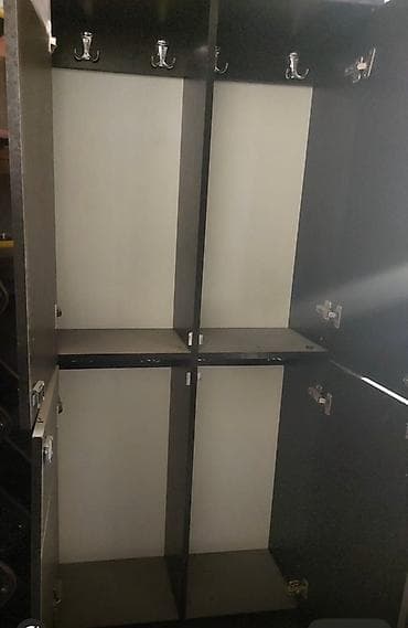 Geniş və funksional dəhliz/qar-drob dolabı. - Material: MDF/LDSP