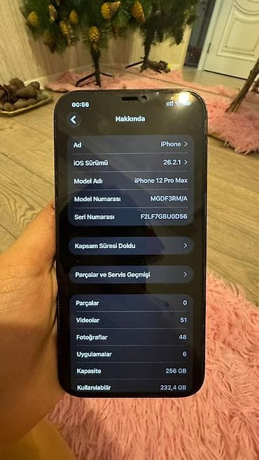 apple ipad mini 5: IPhone 12 Pro, 256 GB, Qara, Face ID — 5