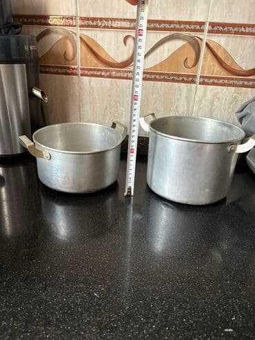 Qazan, rəng - Boz, Alüminium