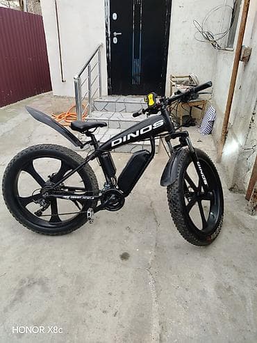 Elektrik nəqliyyatı: Elektrik velosipedi – DINOS fat-tire Texniki xüsusiyyətlər:( bu — 7