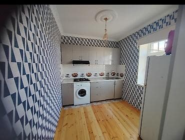mida yasamal 3 otaq: 2 otaqlı həyət evi - Plan: 2 ayrı yataq/yaşayış otağı, ayrıca mətbəx — 2