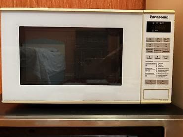 isidici ventilyator: Mikrodalğalı soba Panasonic, Qril ilə, rəng - Ağ — 1