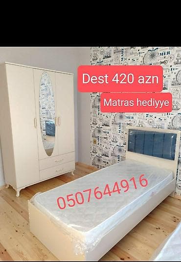 ucuz yataq dəsdi: İkinəfərlik çarpayı, Rusiya, Yeni — 5