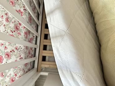 Uşaq mebeli: Oğlan və qız üçün, Dördbucaq, Beşik, Dəst ilə, Matras ilə, Yellənmə mexanizm ilə — 5