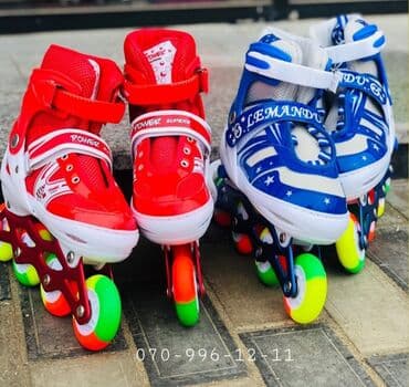 Roliklər, kaykaylar 🛼 🔹️4 təkərli roliklər 🔹️Hər ölçüsü var📏