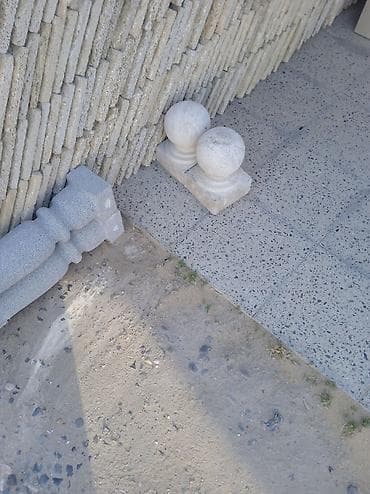 nerj bak: Qumdaşı üzlük və dekorativ elementlər - Material: təbii qumdaşı - — 4