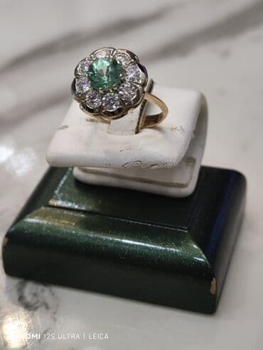 1 qram qızılın qiyməti 2024 750: Üzük, Çəhrayı qızıl, 583 Əyar, Brilyant, 2.51-3.00 Karat — 1