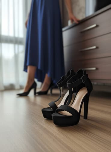 zara ayaqqabi: Tuflilər, Ölçü: 37, rəng - Qara, Yeni — 1