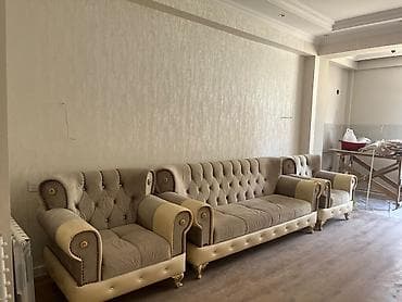 döşek satışı: 2 kreslo 1 divan satilir. 260 manata. divanin bir hissesinde kojasi — 1
