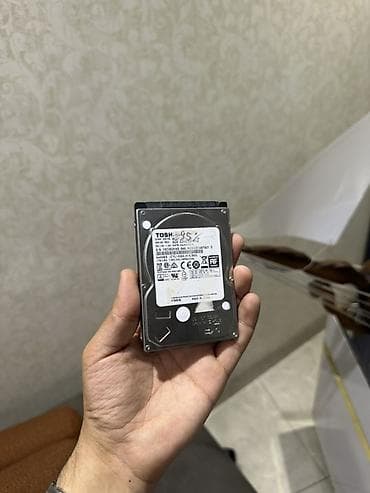 hard: Daxili Sərt disk (HDD) Toshiba, 1 TB, 5400 RPM, 2.5", İşlənmiş — 2