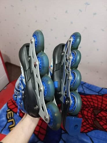 детские защитные шорты для роликов: Yeni kimi evdə geyinilib uşaq sürə bilmədiyinə görə satılır. Razmeri — 2