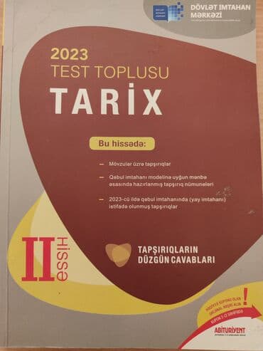 tarix 2 ci hissə pdf: Işlənmişdi cavabları yoxdu hər ikisi biryerdə endirim formada satıram — 4