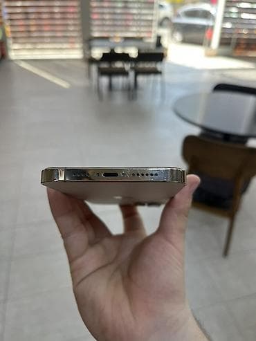 ikinci el 13 pro max: IPhone 12 Pro, 128 GB, Qızılı, Simsiz şarj — 5