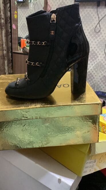 qadın timberlendlər: Ölçü: 37, rəng - Qara, Yeni — 2