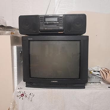 Maqnitofonlar: Sony CFD-26BL portativ stereo radio-kaset və CD pleyerve samsunq — 2