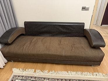 Мебель для дома: Угловой диван, Раскладной, Ткань — 2